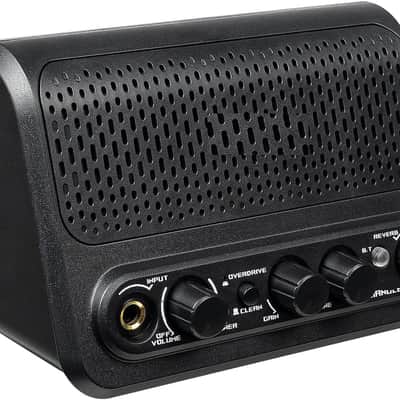 10W Mini Guitar Amp, Portable Guitar Combo Amplifier with Clean/Overdrive, All-in-one Rechargeable Amplifier Speaker with Aux in for Bedroom Practice - Triangle image 1