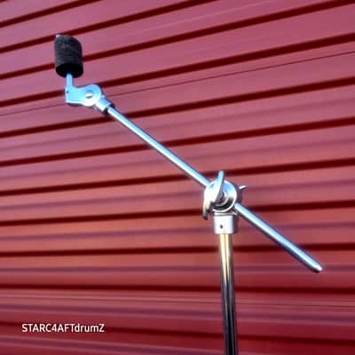 Yamaha CS-755 700 Series Medium Weight Single-Braced Boom Cymbal Stand 2010s - Chrome image 3