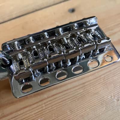 Wilkinson WV6 Stratocaster Guitar Tremolo Bridge Unit Steel Block 54mm image 3