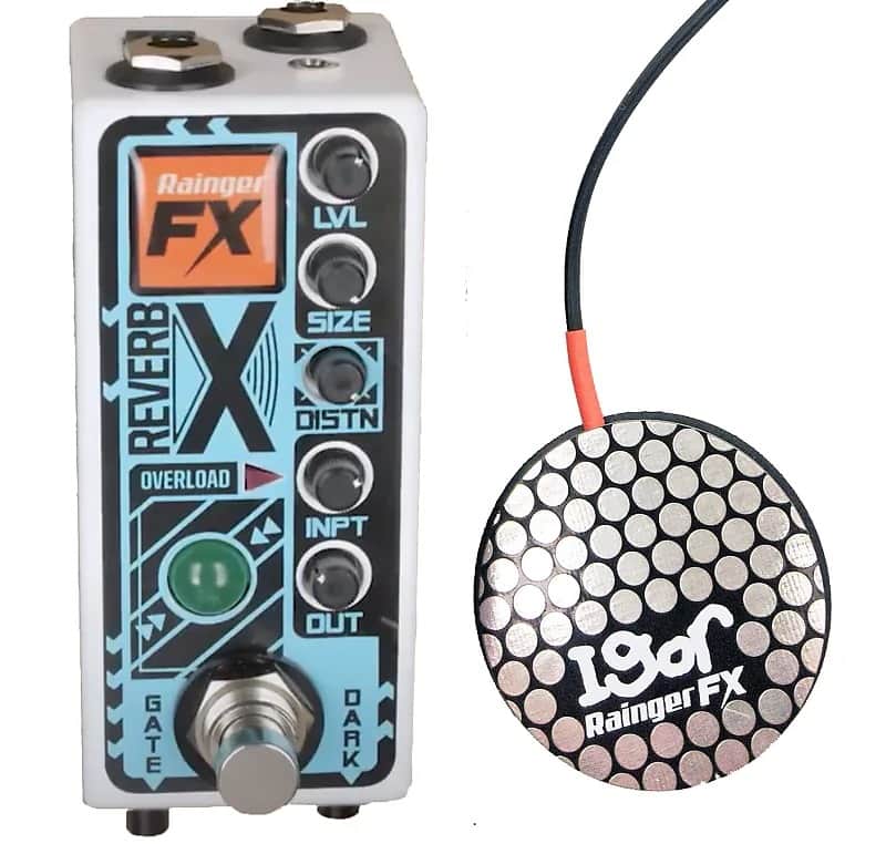 Rainger FX Reverb-X with Igor Pressure Pad Controller | Reverb