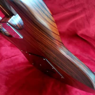 SJ Custom Guitars  Stratocaster semihollow all rosewood, Wilkinson tremolo, gotoh tuners image 17