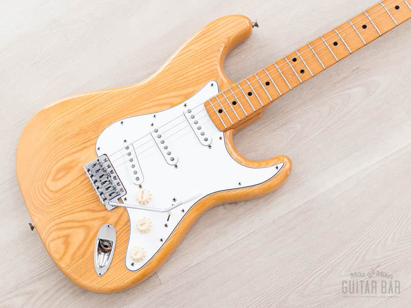 1993 Fender Stratocaster ‘72 Vintage Reissue ST72-58 Natural Ash, Japan MIJ image 1