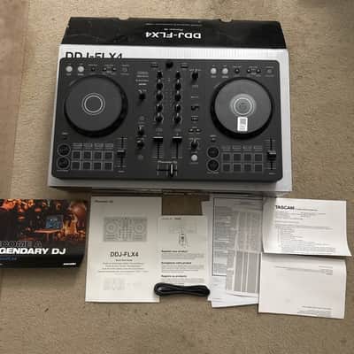 Pioneer DDJ-FLX4 2-Channel DJ Controller 2022 - Present - Graphite image 2
