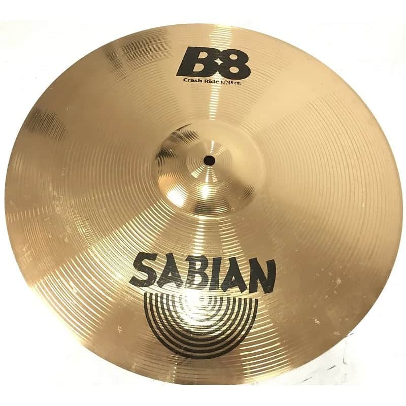 Sabian 18" B8 Crash Ride Cymbal (1990 - 2010) image 1
