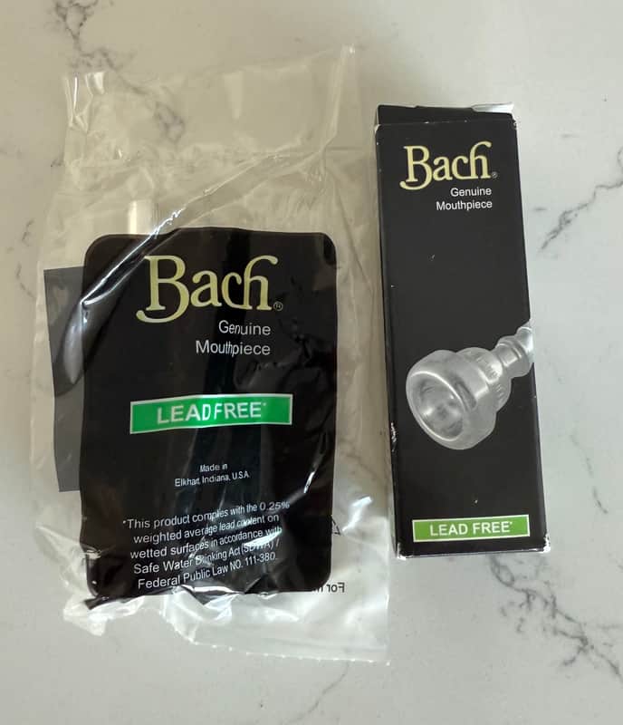 Bach 3513C Trumpet Mouthpiece - 3C Cup 2020s - Silver-Plated image 1