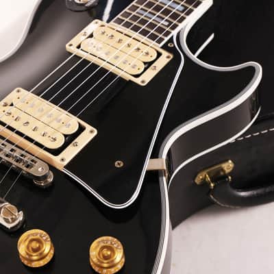 Gibson Custom Shop Les Paul Custom Made 2 Measure Ebony with Double Classic White Pickups 2024 image 10