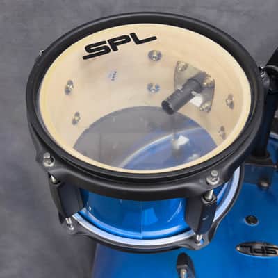 Sound Percussion Labs Junior Kicker 5-Piece Drum Set - Metallic Blue image 13