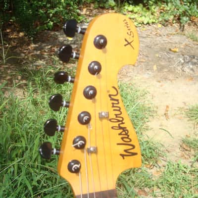 Washburn X-Series Strat type with more! 2000s Black image 3