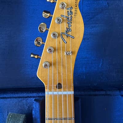 Fender B5 Custom Shop Ltd. Hotshot Telecaster w/ Gold Hardware 2025 - Deluxe Closet Classic Aged Sunset Orange Transparent / 7lbs. 10.9oz. #R122778 image 8