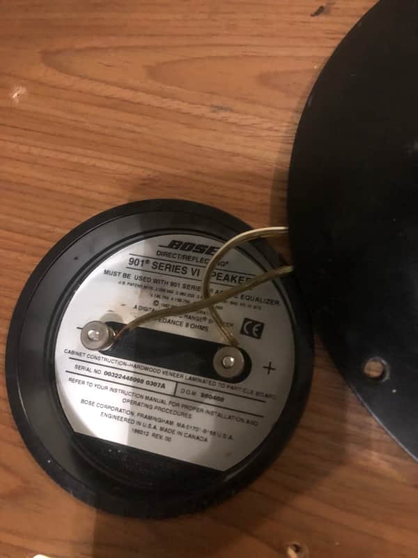 Bose 901 series VI speakers image 1
