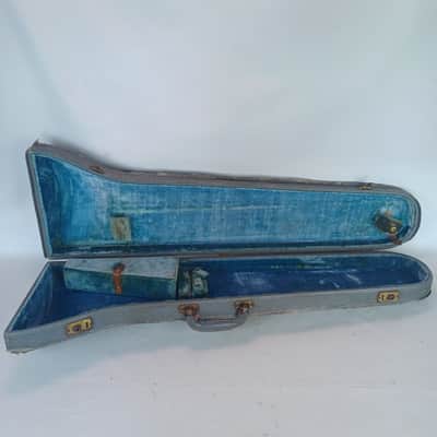 Gretsch Pathfinder Brass Trombone 40-50+Slider+Hard Shell Blue Fabric-Lined Case image 24