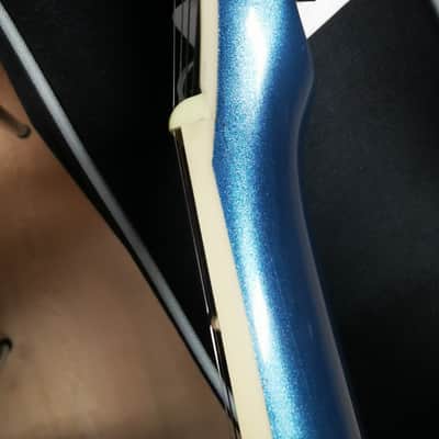 IBANEZ IC420-ABM Iceman E-guitar Antique Blue Metallic Incl. Gigbag B-Stock image 14