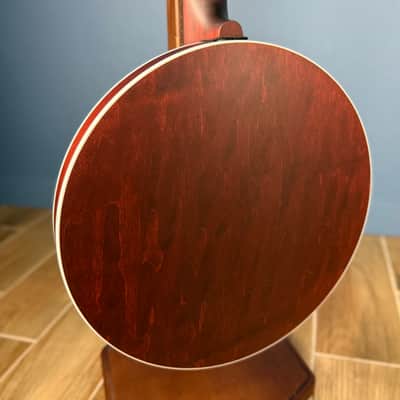 Custom Deering Sierra Maple 5-String Banjo Dark Eagle II Stain image 7