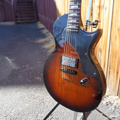 ESP LTD EC-01FT Vintage Burst 6-String Electric Guitar (2024) image 7