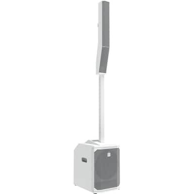 Electro-Voice EVOLVE 50M Powered Column PA System with 8-Channel Mixer, White, Open Box (Like New) image 4