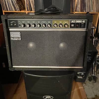 Roland JC-40 Jazz Chorus 2-Channel 40-Watt 2x10" Guitar Combo 2014 - Present - Black image 2