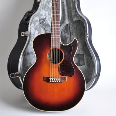1979 Guild F-212 C Florentine cutaway Beautiful Sunburst guitar!  Rare and collectible image 1