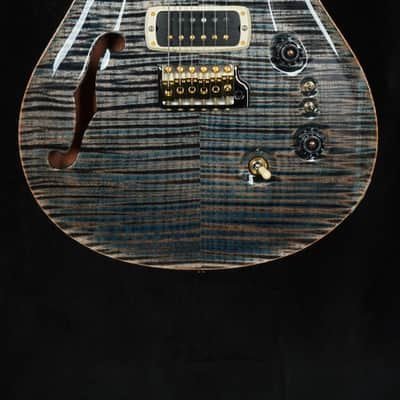 PRS 40th Anniversary Custom 24-08 Semi-Hollow Limited Edition in Faded Whale Blue with Natural Back image 1