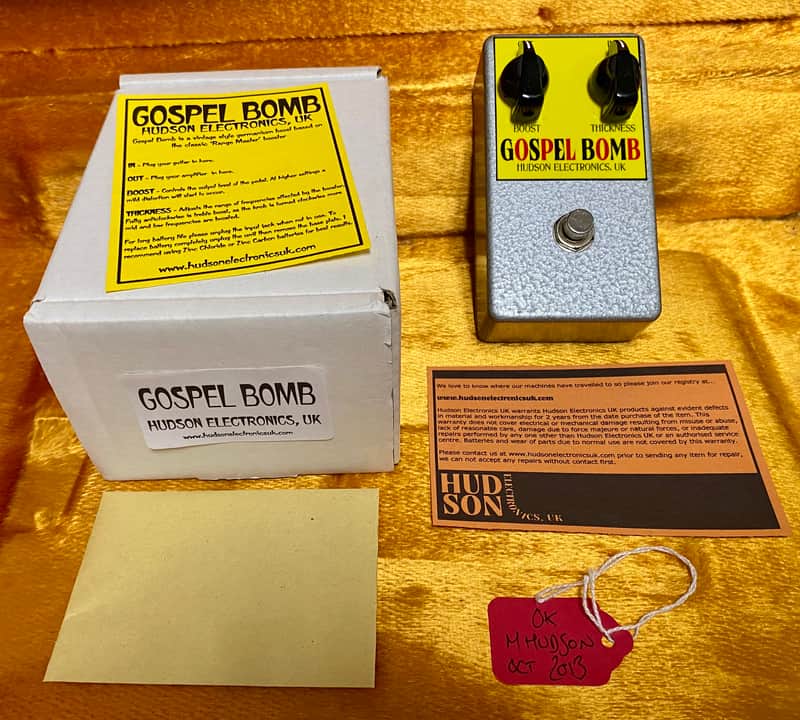 Hudson Electronics Germanium OC141 Gospel Bomb - Rangemaster image 1