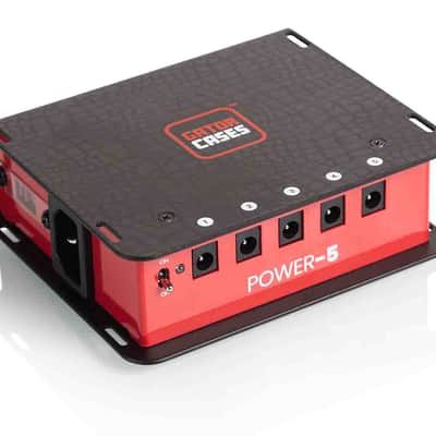 Gator Cases GTR-PWR-5 Pedal Board Power Supply with 5 Isolated Outputs image 2