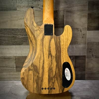 Schecter Model-T 5 Exotic LH - Natural Satin (2837) image 5