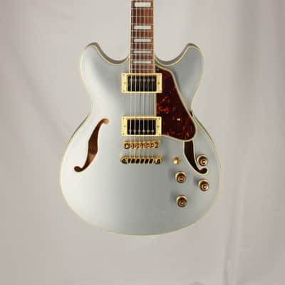 Ibanez AS73G-MSF Artcore 2025 - Present - Moonstone Silver Flat image 1