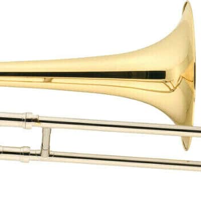 Jupiter JSL-532L Tenor Trombone/ POSAUNE 532 Bb, Goldmessing, +Mundstück +Koffer,kraftvoller SOUND image 2