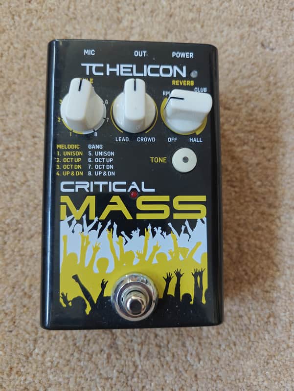 TC Helicon Critical Mass voice pedal image 1