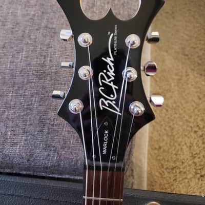 B.C. Rich Warlock 2001 Platinum Series Gloss Black imagen 5