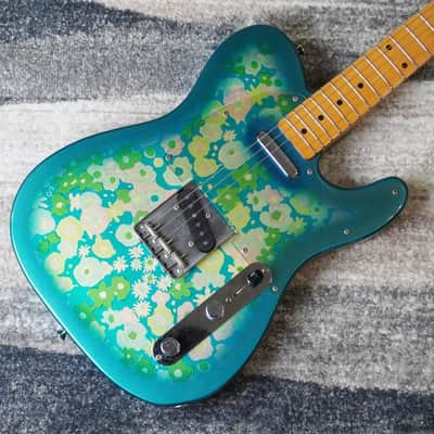 Fender Japan TL69-85 ’69 Telecaster Reissue Blue Flower BFL A-Serial MIJ Fujigen 1993-1994 image 2