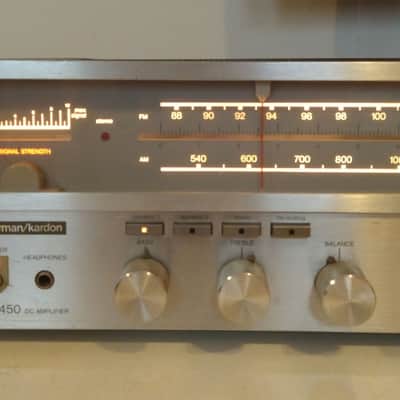 Harman Kardon HK 450 1978 metal / silver image 2