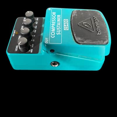 Behringer CS400 Compressor Sustainer Pedal 2010s - Standard X9031 image 4
