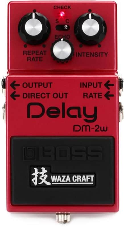 Boss DM-2W Waza Craft Delay Pedal image 1