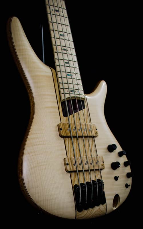 Ibanez Premium SR5FMDX2 NTL Flamed Maple w/ Deluxe Gig Bag image 1