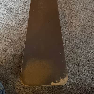 1960s Alamo Jet Lap Steel with Original Case - Tan and Brown image 5