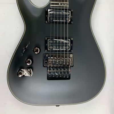 Schecter Blackjack SLS C-1 FR-P Satin Black SBK New + Free Gig Bag - Left Handed Passive Dots C1 C 1 image 6
