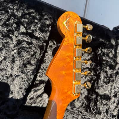 Fender Custom Shop Wildwood 10 Artisan Stratocast 2024 - Green Nitro image 3
