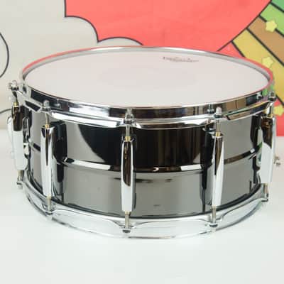 Used Pearl Sensitone Elite 14 x 6.5" Black Nickel Snare image 5