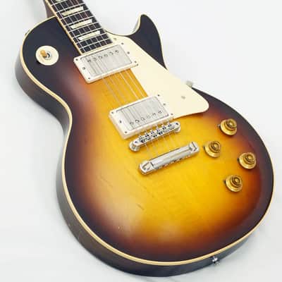 Gibson Custom Shop 2020 Murphy Lab 1958 Les Paul Standard Reissue Ultra Light Aged (Bourbon Burst) [USED] image 4
