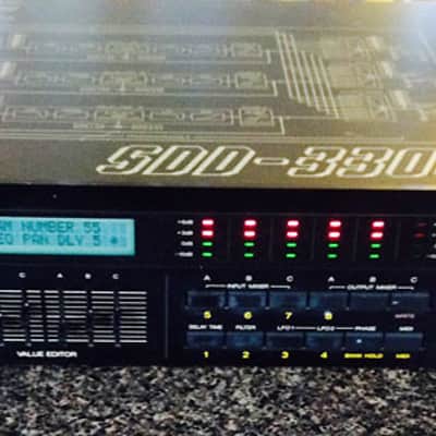 Korg SDD-3300 Triple Digital Delay 1986 image 1