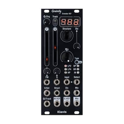Klavis Grainity Analog Granular VCF Filter (Black)