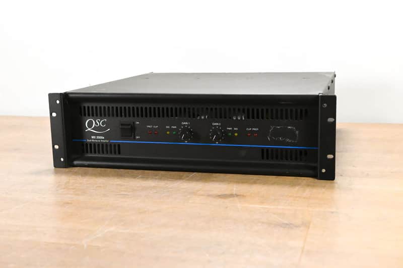 QSC MX 2000a Two-Channel Power Amplifier CG014P2 image 1