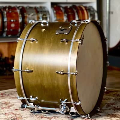 INDe Drum Labs Maple Rock Drum Set - Satin Olive image 2