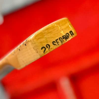 Fender Stratocaster guitar neck 1972 - Maple original vintage USA image 5