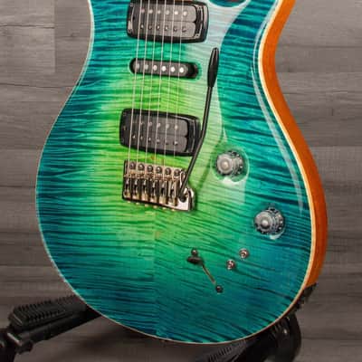PRS Private Stock Modern Eagle V PS#10378 - Green Luminlay LTD - LAGUNA GLOW image 3
