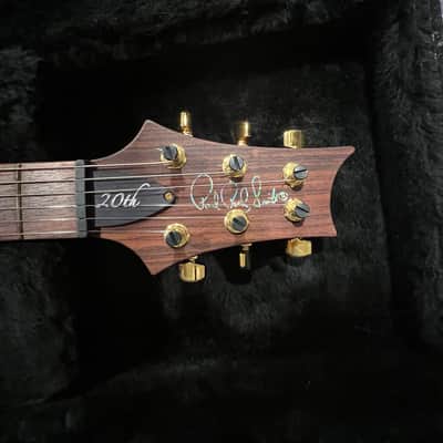 PRS 20th Anniversary Custom 22 Artist 2005 - Gold Burl top image 10