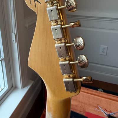 2026 Fender Custom Shop '65 Stratocaster Dual Mag B3 Limited Edition Journeyman - Charcoal Frost Metallic image 9