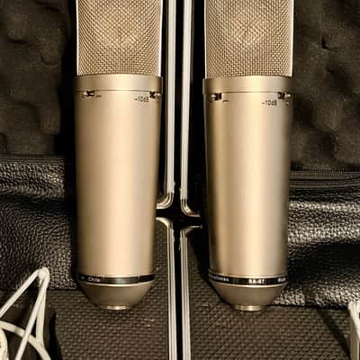 Golden Era Rare Stam “Red Badge” SA 87 / U87 Close serial # Pair ! Pre Braingasm , Classic Neumann tone image 3