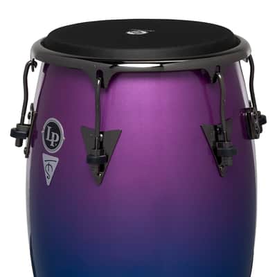 LP Latin Percussion Tony Succar 11-3/4" Conga Rainbow Black Nickel image 5