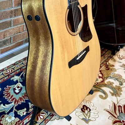 Ibanez AAD100E-OPN Advanced Acoustic Dreadnought 2020 - 2021 - Open Pore Natural image 2